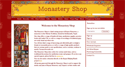Desktop Screenshot of monasteryshop.org