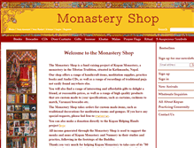 Tablet Screenshot of monasteryshop.org